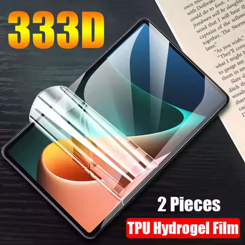 2pcs Hydrogel Film For Xiaomi Mi Pad 6S Pro 12.4 5 6 7 Pro 11 Pad 6 Max 14 Pad Pro 10.6 11 8.7 Full 