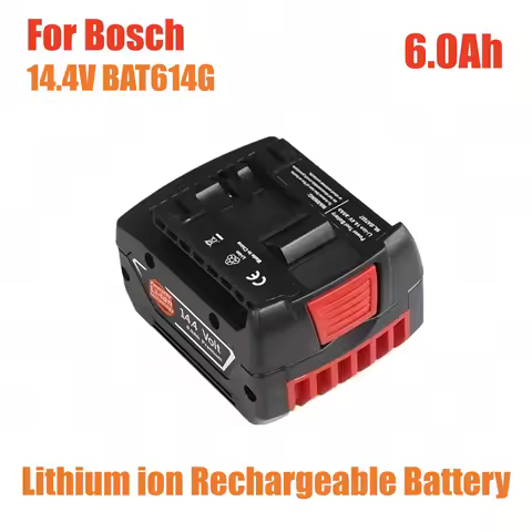 Original Rechargeable Battery for Bosch Power tool 14.4V 6.0Ah for GBH GDR GSR DDS180 BAT614G Replac