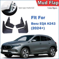 2024 2025 FOR Mercedes Benz EQA Class H243 Mud Flap Guards Splash Mudguard Fender Mudflaps Car Acces