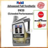 100% ORIGINAL Mobil 1 Extended Performance 0w20 Fully Synthetic Engine Oil 4.73L Protects For 20000 Miles