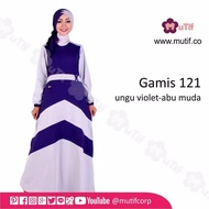 Gamis Kaos Model 121 Ungu Violet by Mutif