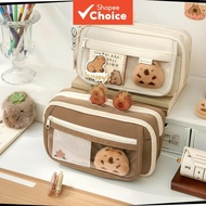 Capybara pencils, capybara stationery bundle, pencil case, crayon holder with Shinchan design.  kapi