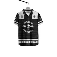 Kaos Jersey Vintage Retro Band Avenged Sevenfold T-shirt Fullprint 3D A7X Band Metal