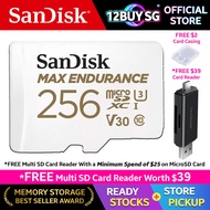 SanDisk Max Endurance microSD Card Security Dash Car Camera CCTV 32GB 64GB 128GB 256G QQVR 12BUY OFF