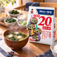 神州一味噌｜日本 即沖綜合味噌湯 5款配料｜20食 此日期前最佳：2027年02月03日