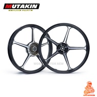 MUTAKIN 505 Mags WAVE 110 XRM 110 Front Disc 4 Holes Rear Drum Brake 1.4X1.6X17