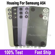Back Battery Cover Door Housing For SAMSUNG A54 5G A546 Rear Glass Case Parts