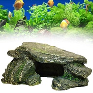 mapiuo Aquarium Hiding Cave Rock Terrarium Accessories Stones Fish Tank Decoration