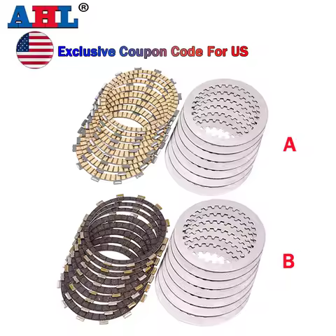 AHL Motorcycle Clutch Friction Plates & Steel Plate Kits For YAMAHA YFZ450 YFZ450R YFZ 450 450R 2014