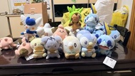 日版全新寶可夢peace Pokemon公仔 皮丘 皮皮 皮寶寶 妙喵 比卡超 波加曼企鵝 木木梟貓頭鷹 淚眼蜥 公仔 pokemon 一番賞 盒蛋 rement