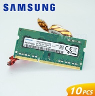 Samsung SODIMM 4GB 8GB DDR3 DDR3L PC3 PC3L 1066 1333 1600MHz 8500S 10600S 12800S Laptop ECC RAM Notebook Memory 10pcs