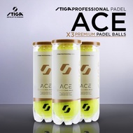Tennis Ball Stiga ACE X3 Premium Padel Balls Contents 3 Original