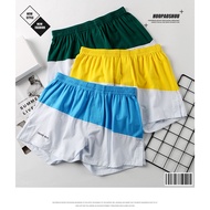 Color Matching Pants Men's Underwear Mid-Waist Loose Men's Pants Breathable Arrow Pants PA3130