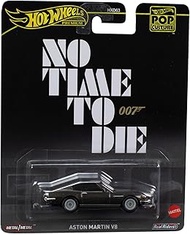 007 James Bond - No Time to Die - Model Car ASTON MARTIN V8 - Die Cast Scale 1:64 - Length 7 cm - HV