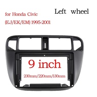 9 inch Car Fascia Radio Panel for Honda Civic (EJ/EK/EM) 1995-2001 Dash Kit Install Adapter Facia Co