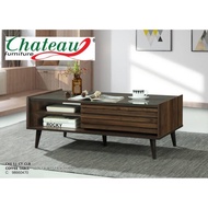 3.5 feet coffee table/simple coffee table/ coffee table with drawer