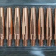 contact tip atau kontak tip atau spuyer mig co2 m6 x 45 x 1.2 -robinshop3