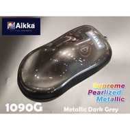 AIKKA 1090G METALIC DARK GREY SUPREME PEARLIZED METALLIC 2K AUTOMOTIVE CAR PAINT