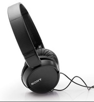 SONY 頭戴式耳機 MDR-ZX110 黑色