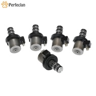 [Perfeclan] New F4A41 F4A51 46313-39051 MD758981 Transmission Shift Solenoid Set Kit 5Pcs Replacemen