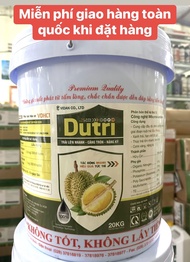 Phân bón nuôi trái Sầu Riêng (xô 20kg) thúc lớn trái tròn trái xanh gai xanh trái nở gai nhanh hạn c