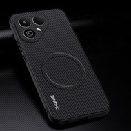 For Tecno Pova 8 5G LK6 Built-in Magnetic Car Holder Cover Shockproof Soft Edge Anti-drop Back Case 