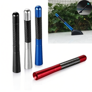 Car Top Roof Twist Antenna 6D Carbon Style AM FM Radio AM FM Antena Accessories Kereta