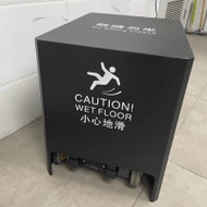 鍍鋅吹地機金屬外罩 - 黑色小款 (長51寬40高50cm) | 商場遮擋風機罩 | 免費訂製LOGO