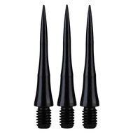 BULLS CONVERSION POINT - 30mm Black/Silver Aviation Conversion Dart Points 3pcs/Pack (2BA)