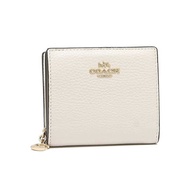 [Coach] Outlet Half Wallet Mini Wallet Women COACHFC2862 SNAP WALLET (2) IMCHK Chalk