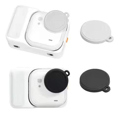 3pcs Camera Lens Protective Cover For Insta360 GO Ultra Soft Rubber Lens Cap Dust-proof Cover For In