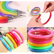 4pcs/lot Cute Fashion Tide Creative Novelty Ballpoint Stationery Bracelet Pen