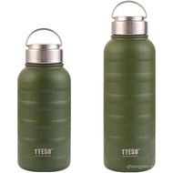 Stainless Steel Vacuum Insulated Water Bottle Small Large Capacity Portable Fat Caterpillar Water Bo