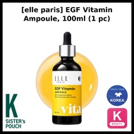 [elle paris] EGF Vitamin Ampoule, 100ml (1 pc) / Korean EGF Ampoule / Firming Effect / 100% Genuine 