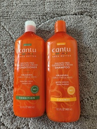 Cantu Shea Butter for Natural Hair Cleansing Cream Shampoo and Hydrating Conditioner combo