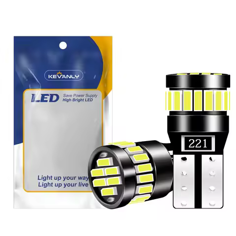 2pcs T10 W5W 24LED Canbus No Error 194 168 Bulb 5W5 5W 12V Super Bright Car Interior Side Light Lice