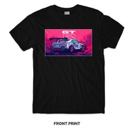 NISSAN GTR AUTOMOBILE T-Shirt Series (Singapore 3-5 Days Delivery) Front Print Crafter Tee Shirt (Kk
