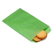 Mint Green Flat Greaseproof Paper Cookie Bags 5x7 for Bakery Treat Candies Dessert Chocolate Soap We