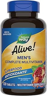 Nature's Way Alive! Men's Complete Daily Multivitamin, Supports Energy Metabolism & Muscle Function*