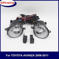 Auto Front Bumper Fog Light For TOYOTA AVANZA 2008 2009 2010 2011 Fog Lamp Foglamp