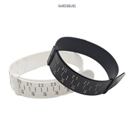 NARCISSUS13A0E Bracelet Measuring Tape, ABS Plastic Sizer 15 to 25cm Bangle Gauge Sizer, Accurate Bl
