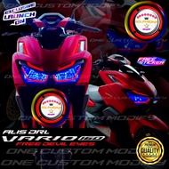 Lampu Alis DRL LED New Vario 160 Bonus Devil Eyes Variasi Honda Vario Lampu Depan New Vario 160 2022