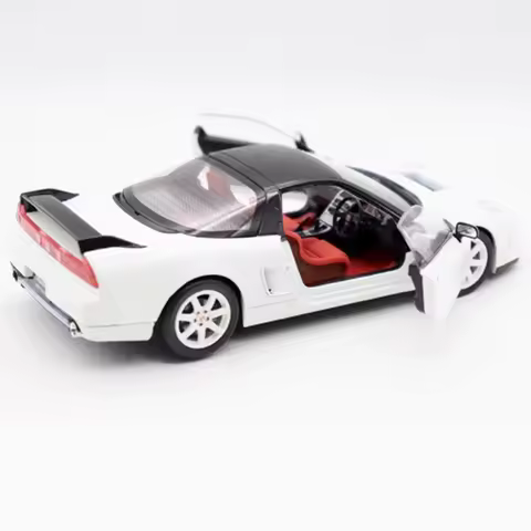 Original 1/24 Honda NSX Type R 2002 Simulation Alloy Car Model Static Collection Decorated Holiday G