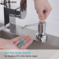 WONDER Soap Dispenser No-spill Bathroom Extension Tube Water Pump Detergent Lotion Dispenser