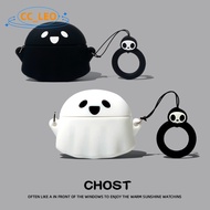 Case for Baseus Bass BC1 Cute Ghost Cartoon Cake Silicone Soft Case Suitable for Baseus Bass BC1 Cle
