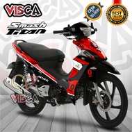 Decal Smash Titan Full Body Stiker Smash Full Body Stiker Motor Smash Titan Variasi Full Body Stripi