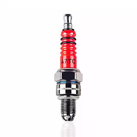 1pc/2pcs GY6 Scooter Spark Plug Spark Plug A7TC for 50cc,70cc,90cc,110cc,125cc Dirtbikes ATVs Cubs C