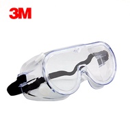 3M แว่นครอบตา 1621AF สวมทับแว่นตาได้ กันฝุ่น ลม 100% เลนส์ใส
