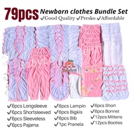 79pcs NEWBORN SET BUNDLE ORDINARY Barubaruan bundle set