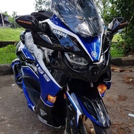 ❣PAKET FULL BODY COVER NMAX PREDATOR 2020 CUSTOM ❣ 023